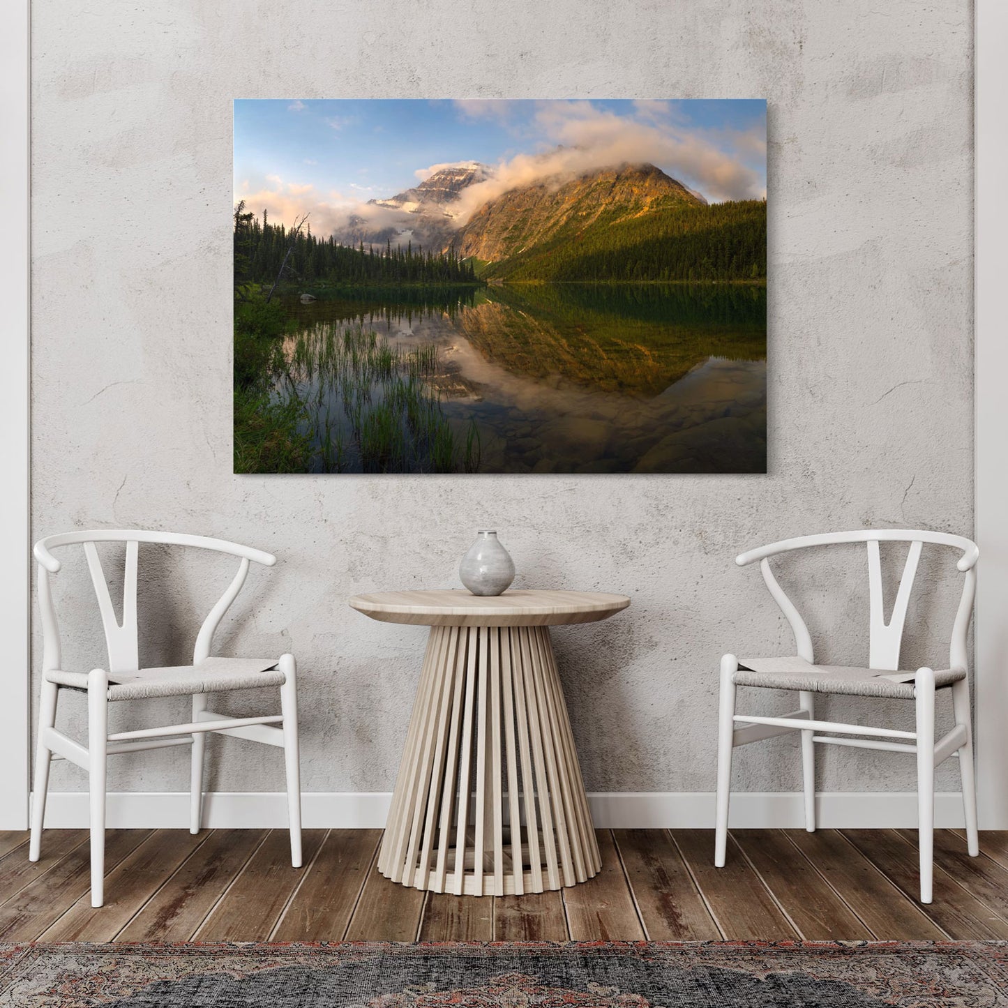 Mt. Edith Cavell Reflected