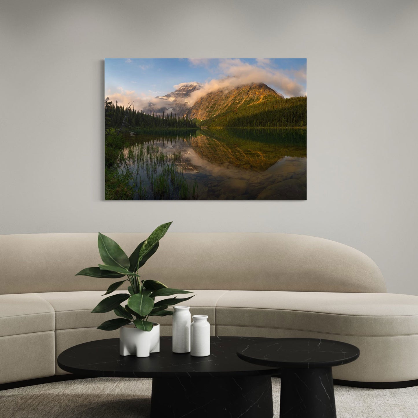 Mt. Edith Cavell Reflected