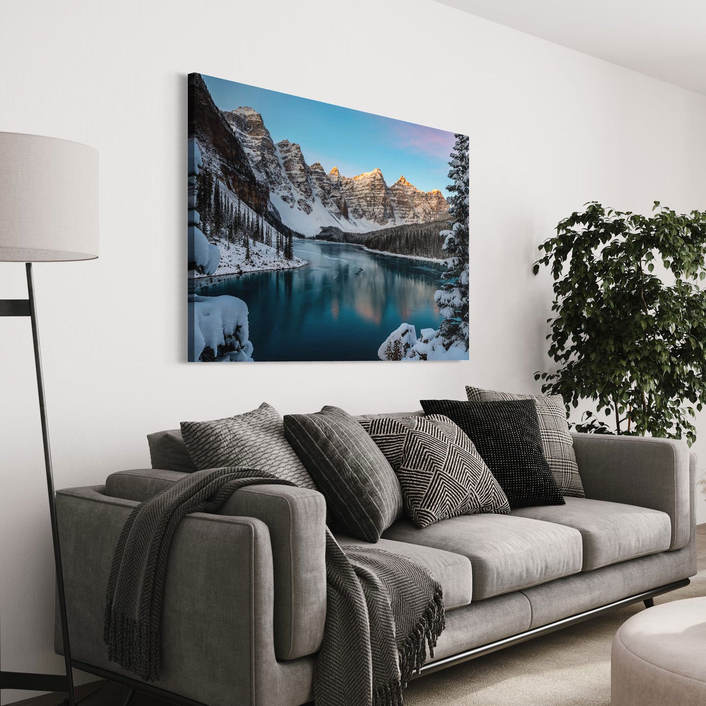 Fresh Ice on Moraine Lake