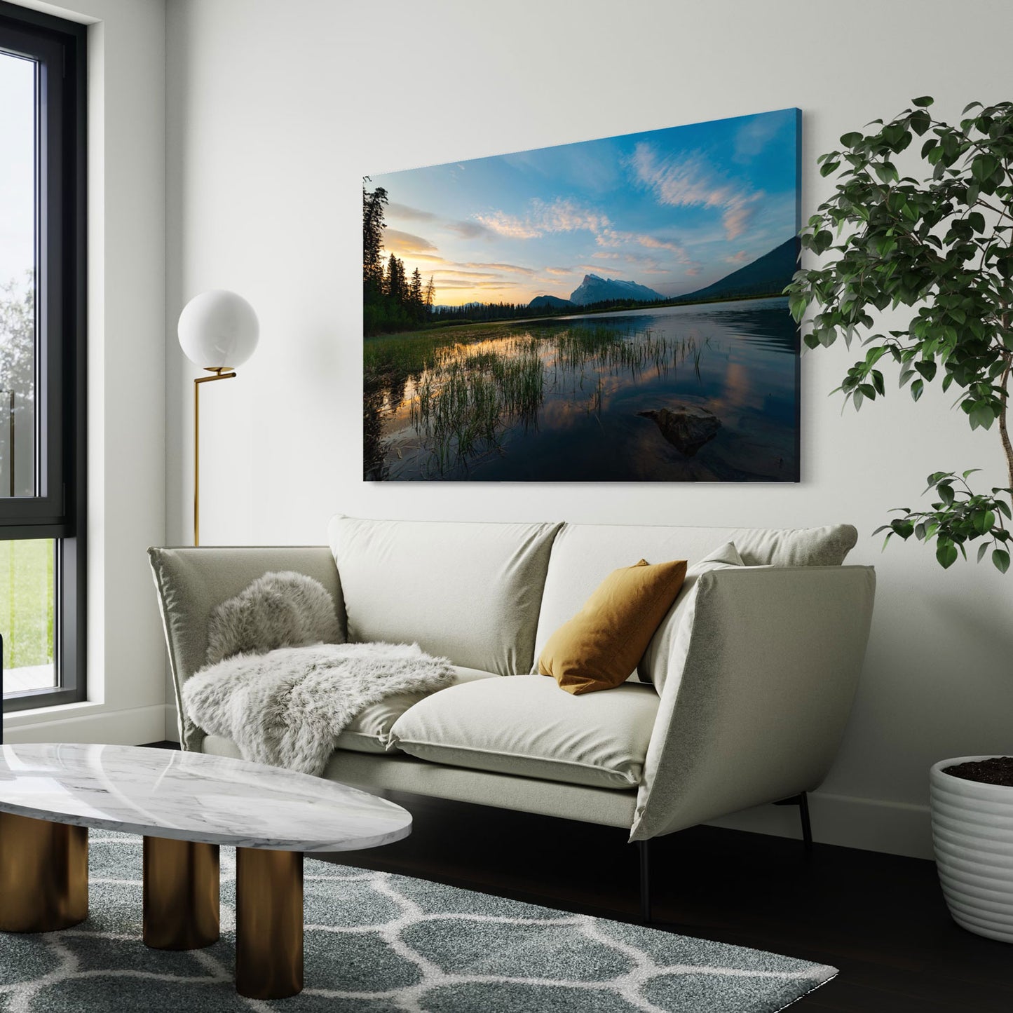 Vermillion Lake Spring Sunrise