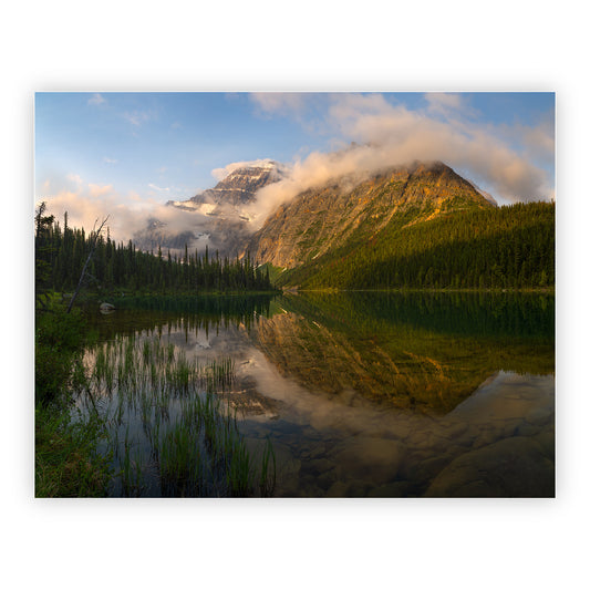 Mt. Edith Cavell Reflected