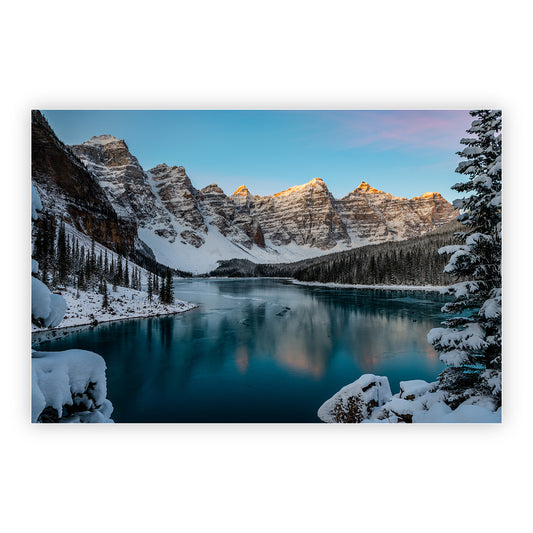 Fresh Ice on Moraine Lake